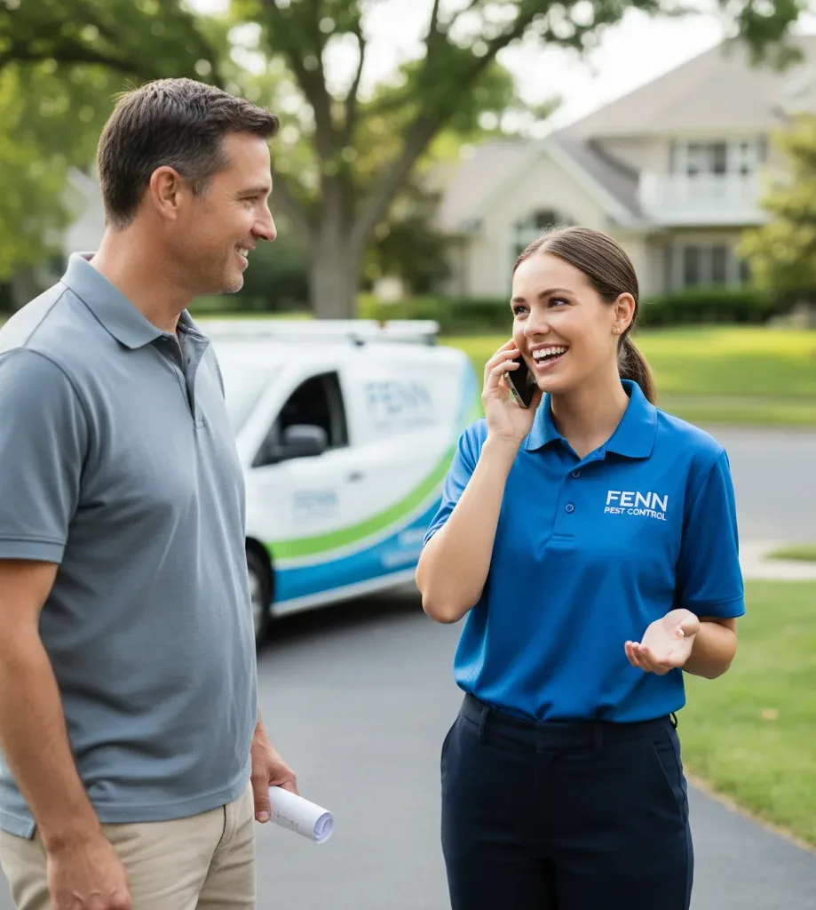 Fenn Pest Control customer support in Hampton